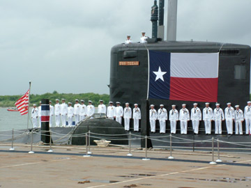 USS Texas Commissioning
